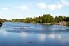 Boating on The Serpentine, Hyde Park, London