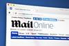 Mail Online homepage