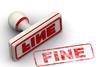 Fine rubber stamp