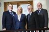 Maynard Burton, Clare Lang, Stephen Wyer and James Hayes of MFG Solicitors