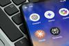 ChatGPT and other AI apps displayed on a phone