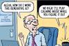 Gen AI cartoon