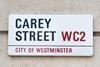Carey Street sign