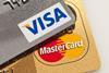 Mastercard and Visa cards