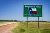 Texas State sign