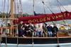 Law Society Yacht Club on Brixham trawler Golden Vanity, Southampton