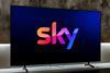 Sky logo displayed on a television screen