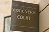 Coroners court sign