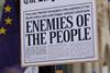 Enemies of the people front page