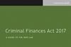 Criminal Finances Act 2017: A Guide To The New Law