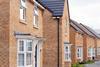 A row of new build detached houses