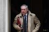 Attorney General Geoffrey Cox leaves Downing Street