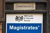 Magistrates' Court sign