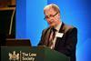 Richard Atkinson addresses Day of the Endangered Lawyer event