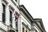 Union Flag at half mast at the Law Society HQ