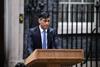 Prime minister Rishi Sunak announces a General Election in Downing Street