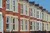 A row of terrace houses, Liverpool