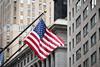 US flag New York