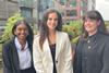 Pictured, left to right: Natasya Viknesh, Renee Neophytou, Natalya McPartland
