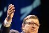 Jose Manuel Barroso former European Commission president speaks at IBA Vienna