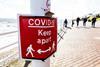 Covid sign