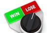 Win Lose sign