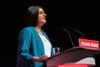 Lord chancellor Shabana Mahmood gives speech at Labour party conference, Liverpool, 2024