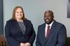 Family law partner Delmza Patricio and Justin Osei