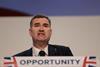 David Gauke at the Conservative Party Conference