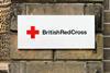 British Red Cross sign