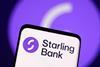 Starling Bank logo displayed on a phone screen
