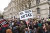 Tax rally