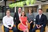 (L-R): Robin Elley (Waterland), Matt Fleetwood (Beyond), Amanda McAlister (Beyond), Wendy McMillan (Waterland), James Corlett (Beyond)