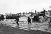 British troops coming ashore at Gold Beach, D-Day, Second World War