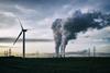 Wind energy versus coal fired power plant