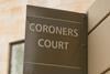 Coroners court sign