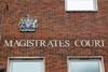 Magistrates court sign