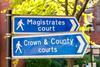 Court signs