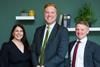 Natalie Lester (divorce and family law), Michael Kerrigan (employment law) and Barry Griffin
