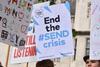SEND protest