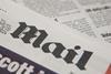 The Mail front page