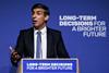 Prime minister Rishi Sunak delivers a speech on Artificial Intelligence (AI) at The Royal Society in London
