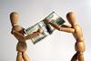 Fighting over money