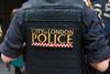 City of London Police officer's stab vest