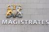 Magistrates court sign