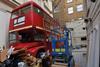 Old Bank of England bus