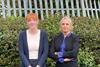 Day in court: Labour MP Charlotte Nichols and bar chair Kirsty Brimelow KC
