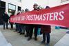 Postmasters protest