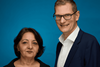 Alex Khan and Manjit Kaur-Heer