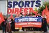 Sports direct protest